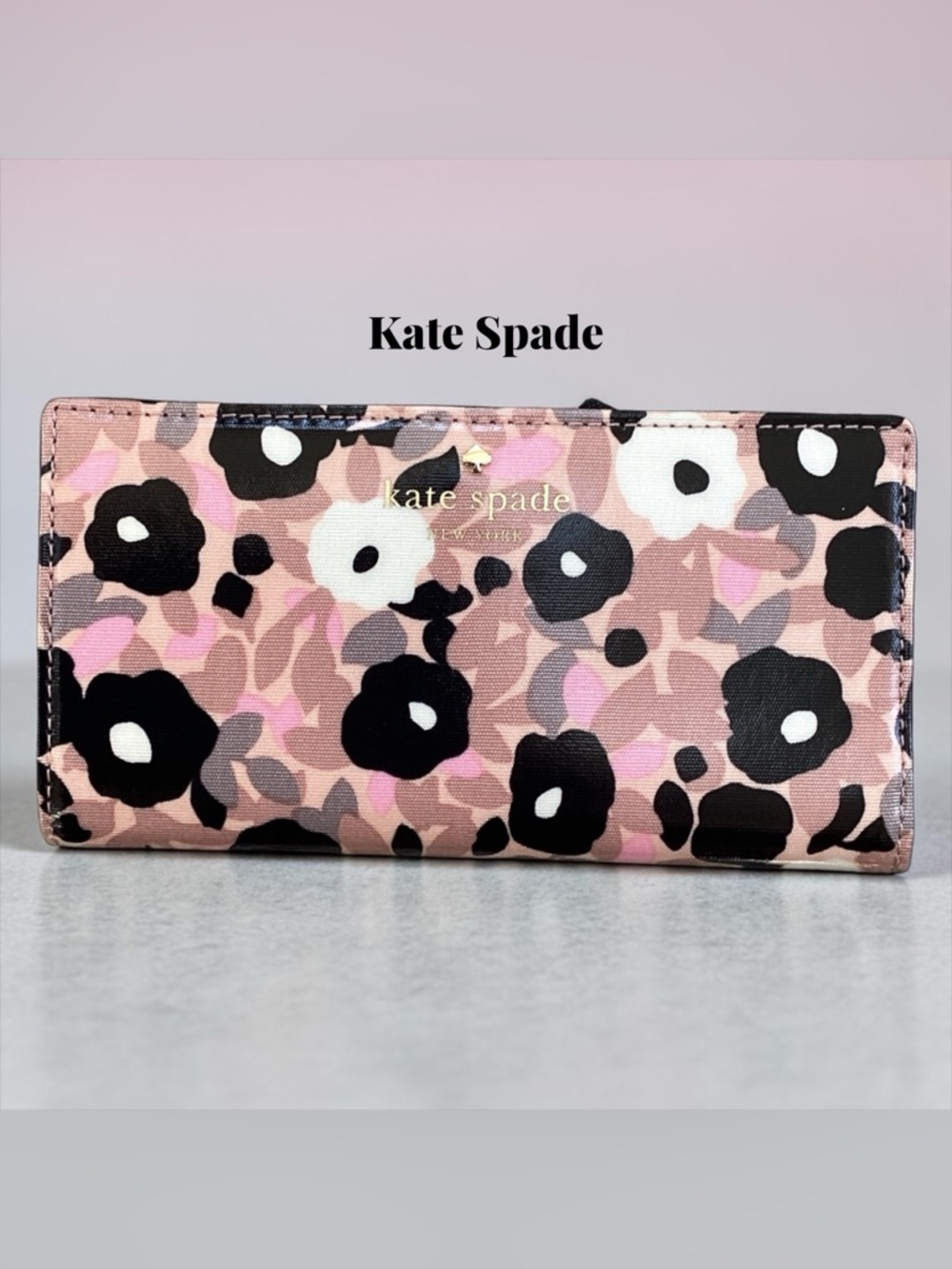 kate spade new Stacy cedar street floral bi fold wallet